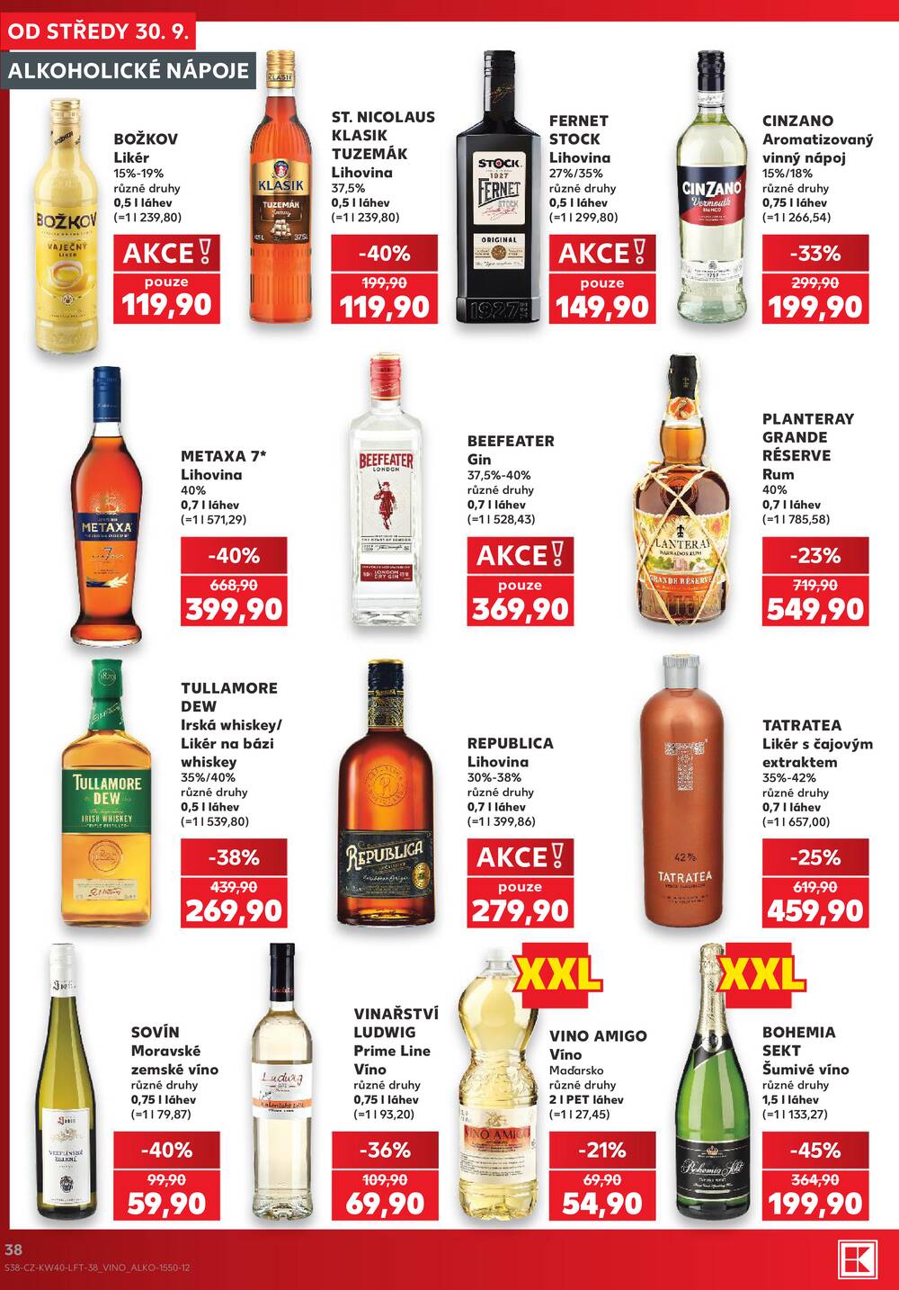 Kaufland 30.9. - 6.10. - Kaufland - Lovosice (Siřejovická)