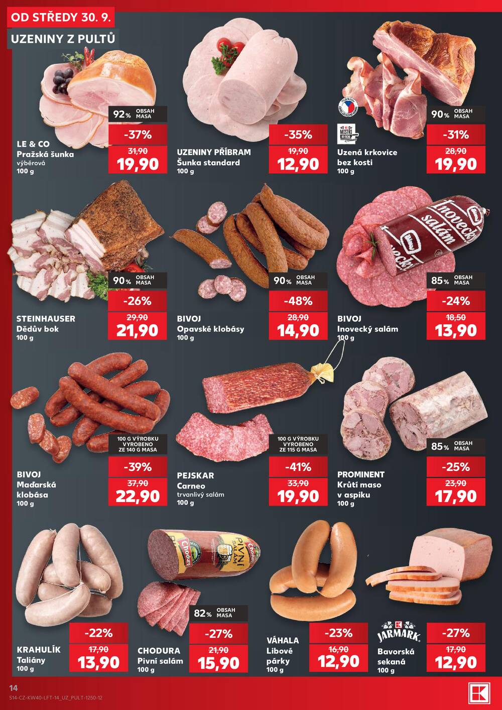 Kaufland 30.9. - 6.10. - Kaufland - Třebíč Horka-Domky