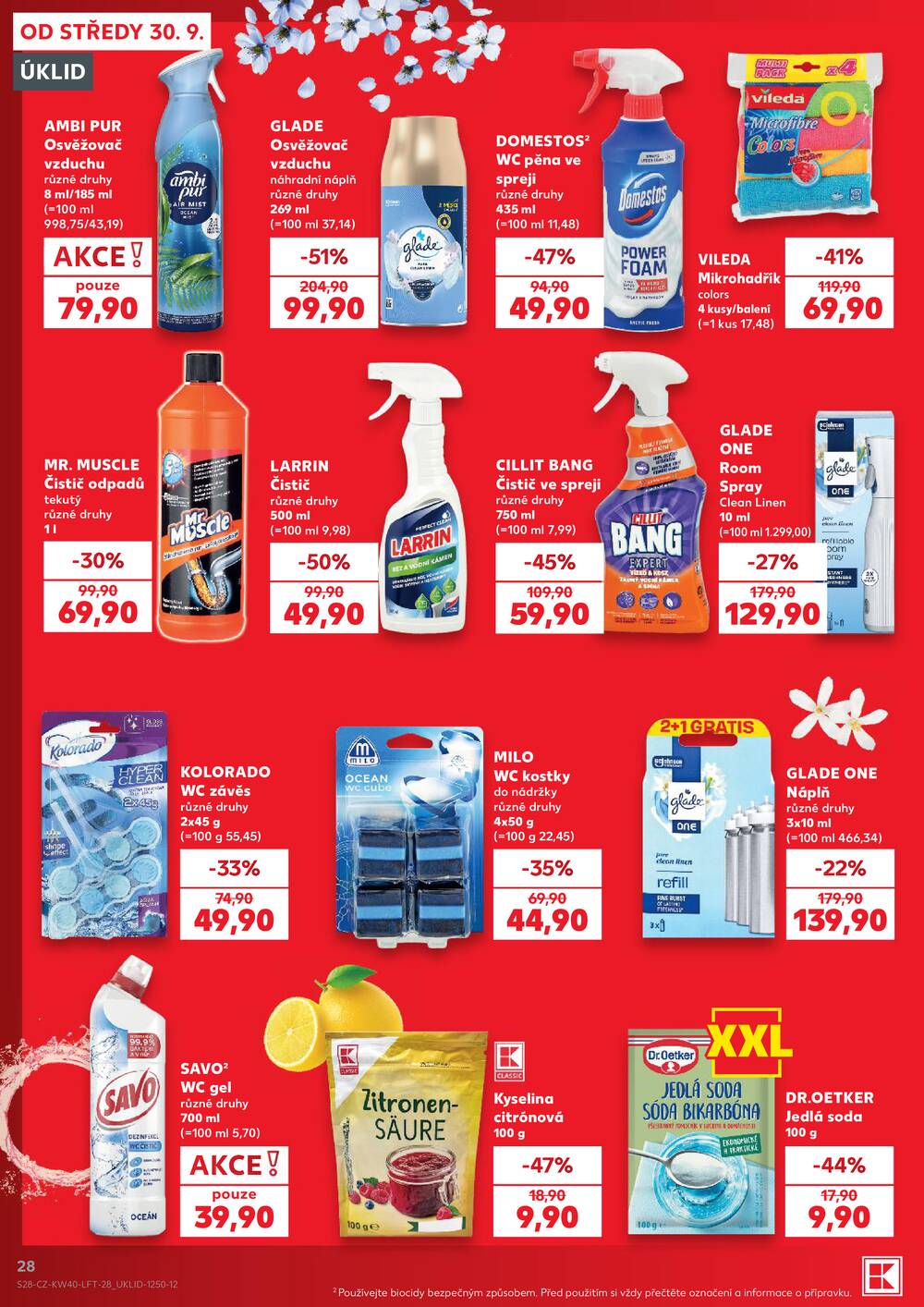 Kaufland 30.9. - 6.10. - Kaufland - Pardubice (S. K. Neumanna)