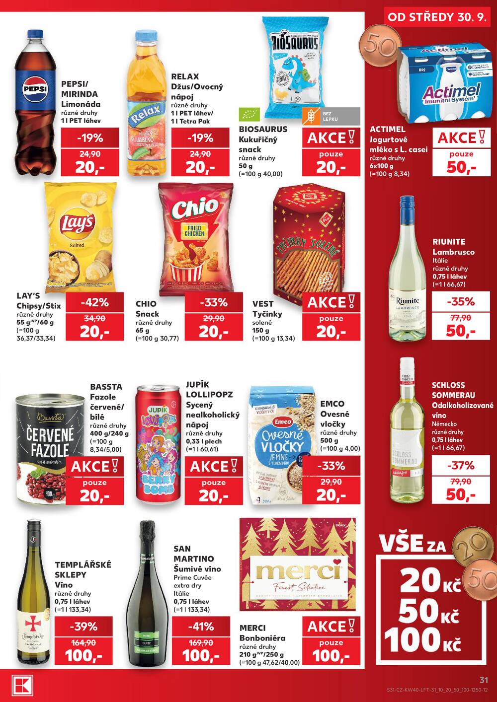 Kaufland 30.9. - 6.10. - Kaufland - Pardubice (S. K. Neumanna)