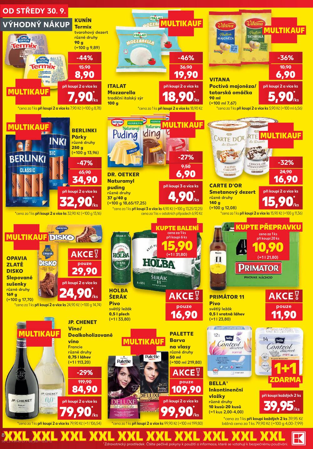 Kaufland 30.9. - 6.10. - Kaufland Poděbrady - U Garáží