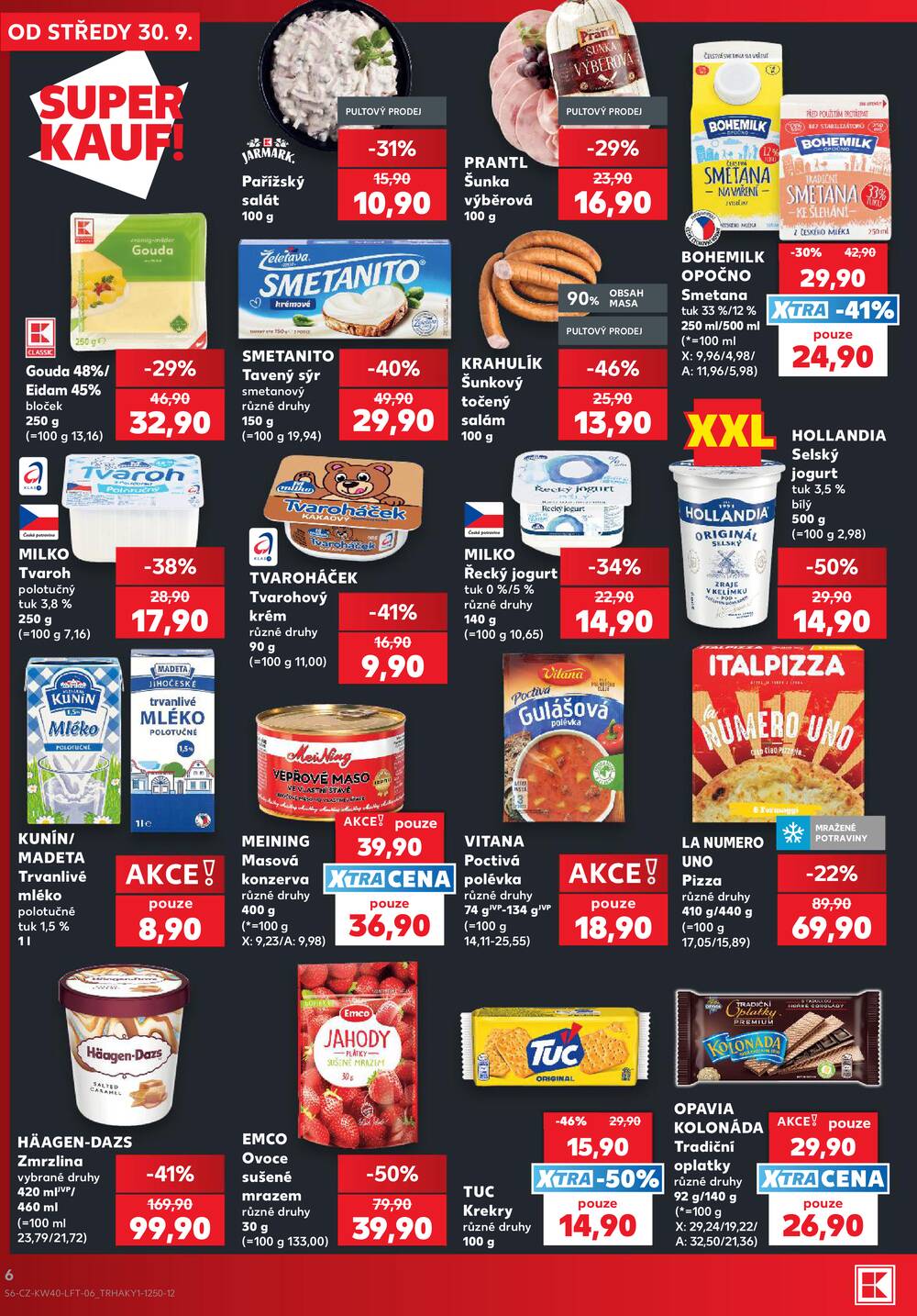 Kaufland 30.9. - 6.10. - Kaufland - Litvínov