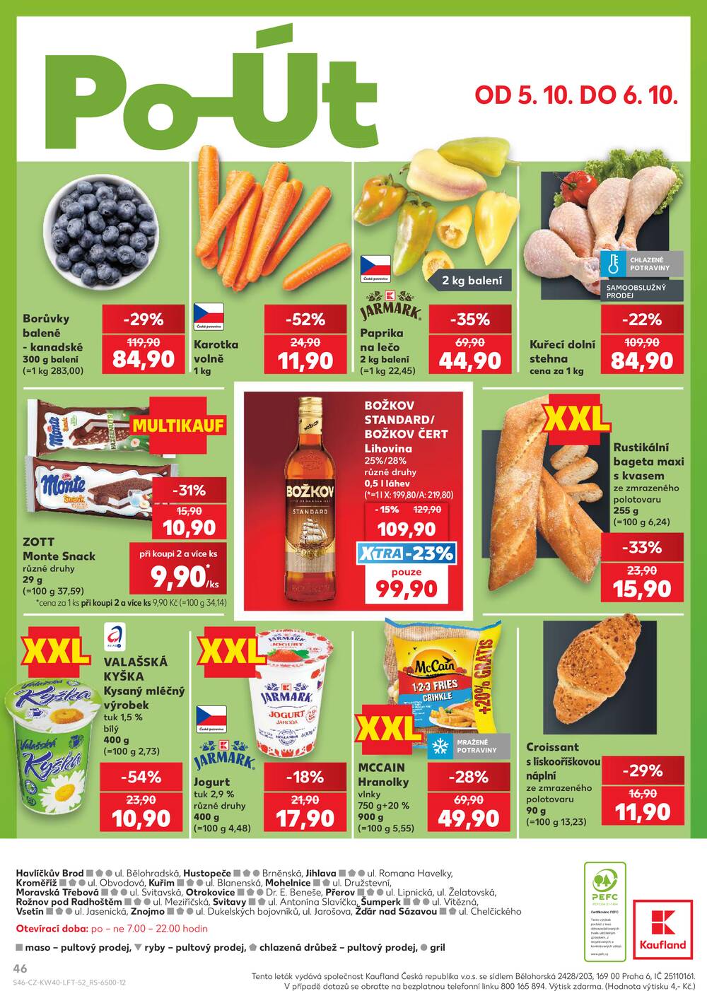 Kaufland 30.9. - 6.10. - Kaufland - Jihlava