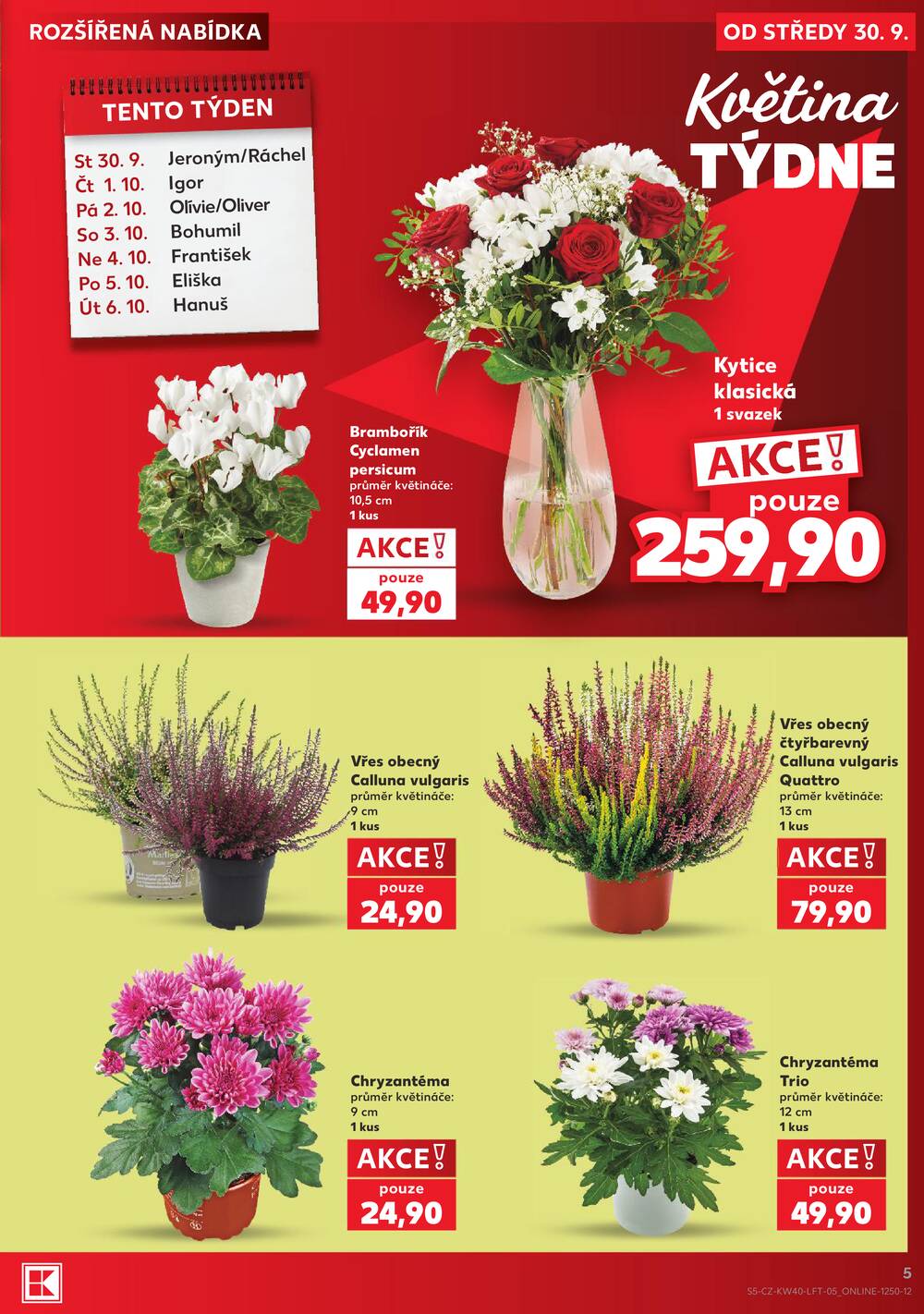 Kaufland 30.9. - 6.10. - Kaufland - Varnsdorf