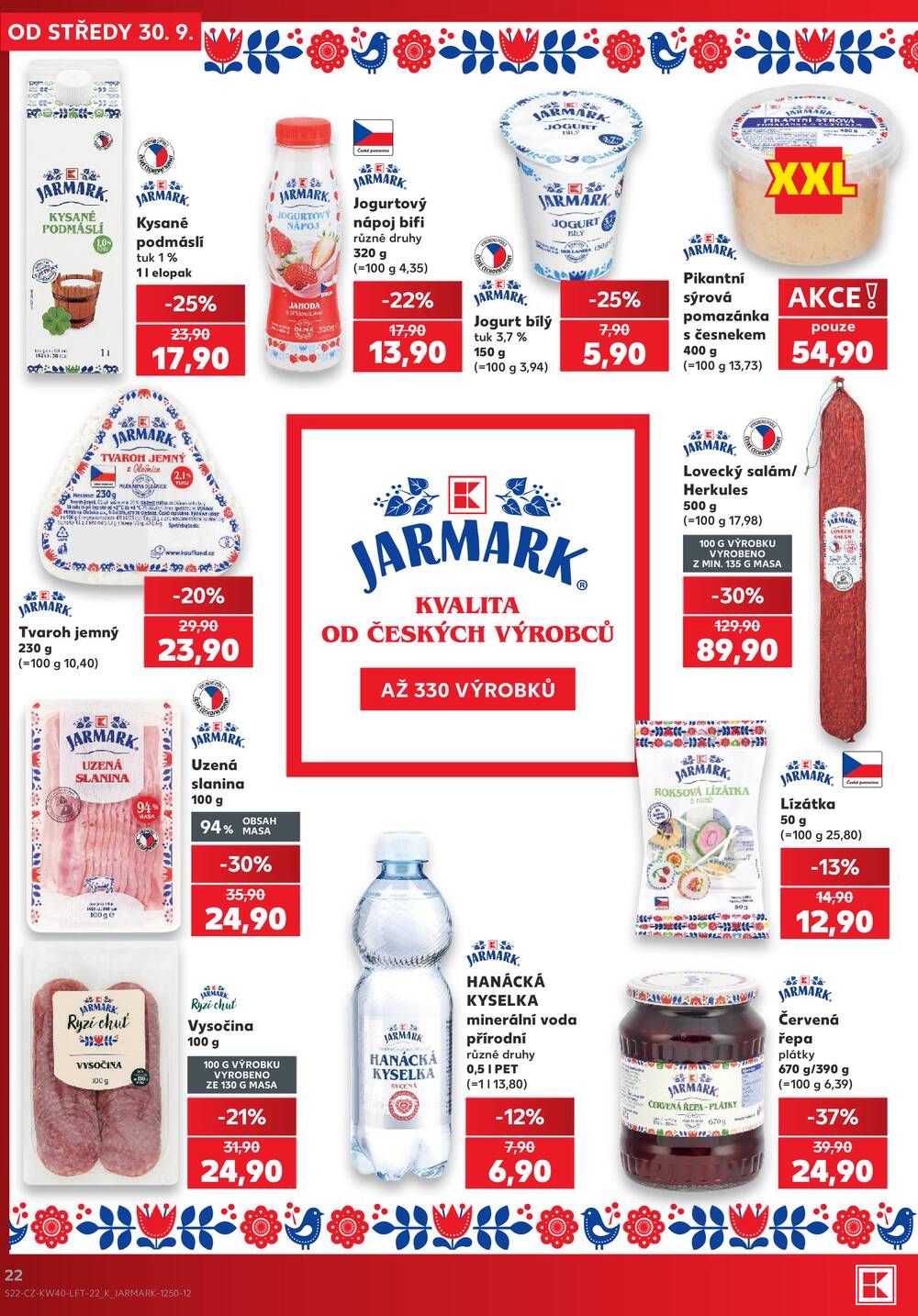 Kaufland 30.9. - 6.10. - Kaufland - Varnsdorf