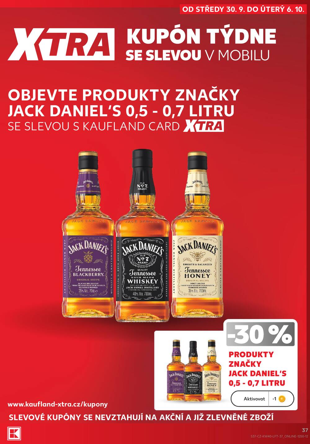Kaufland 30.9. - 6.10. - Kaufland - Roudnice nad Labem