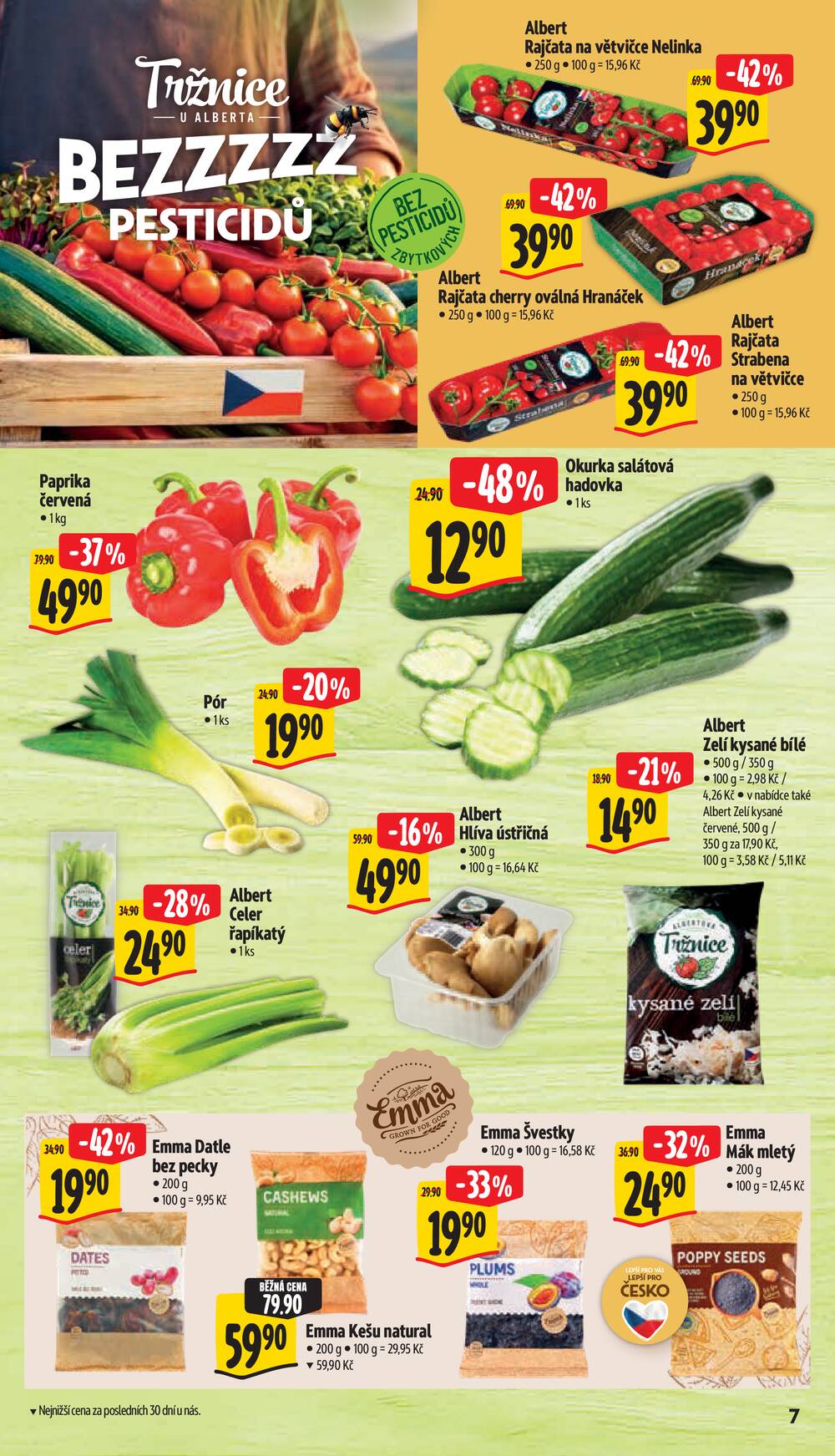 Leták Albert - Albert Supermarket Jihomoravský od 30.9. do 6.10.2026 - strana 15 Leták Albert - Albert Supermarket Jihomoravský od 30.9. do 6.10.2026 - strana 15