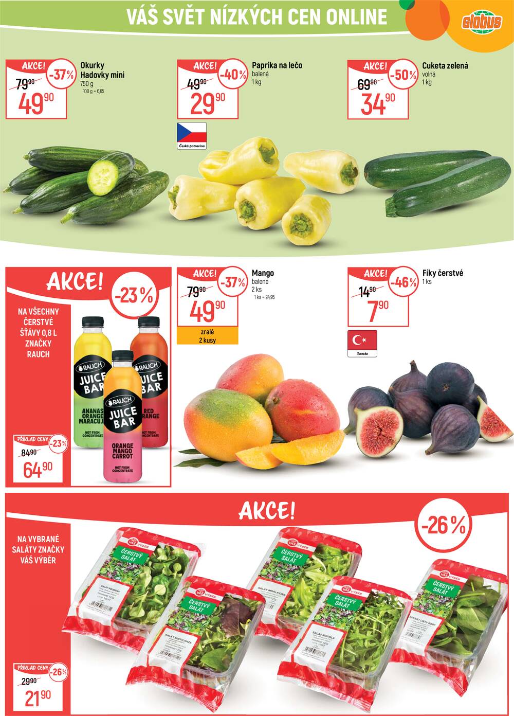 Akční leták Globus 30.9. - 6.10.2026 - Globus Praha - Čakovice