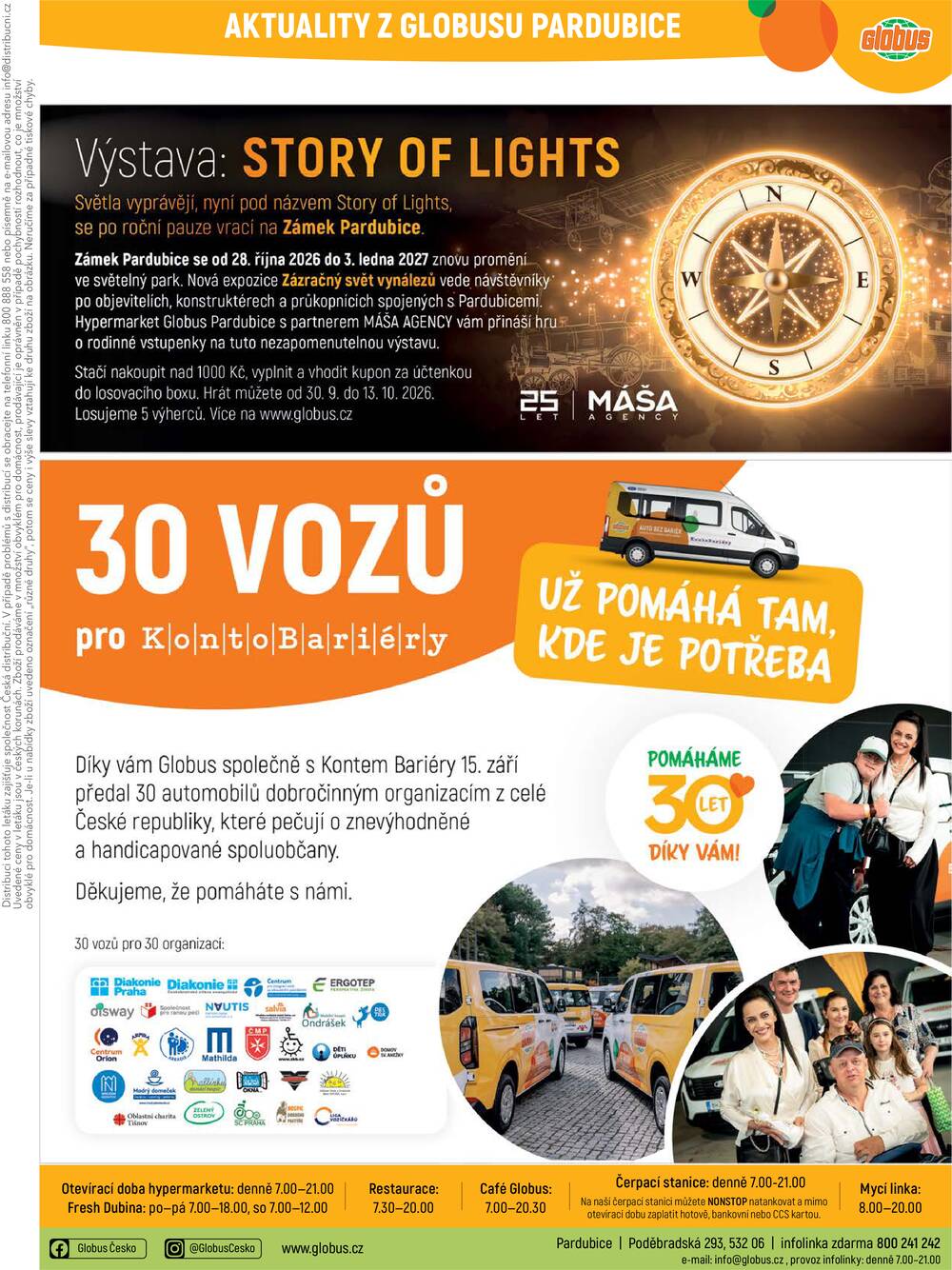 Akční leták Globus 30.9. - 6.10.2026 - Globus Pardubice