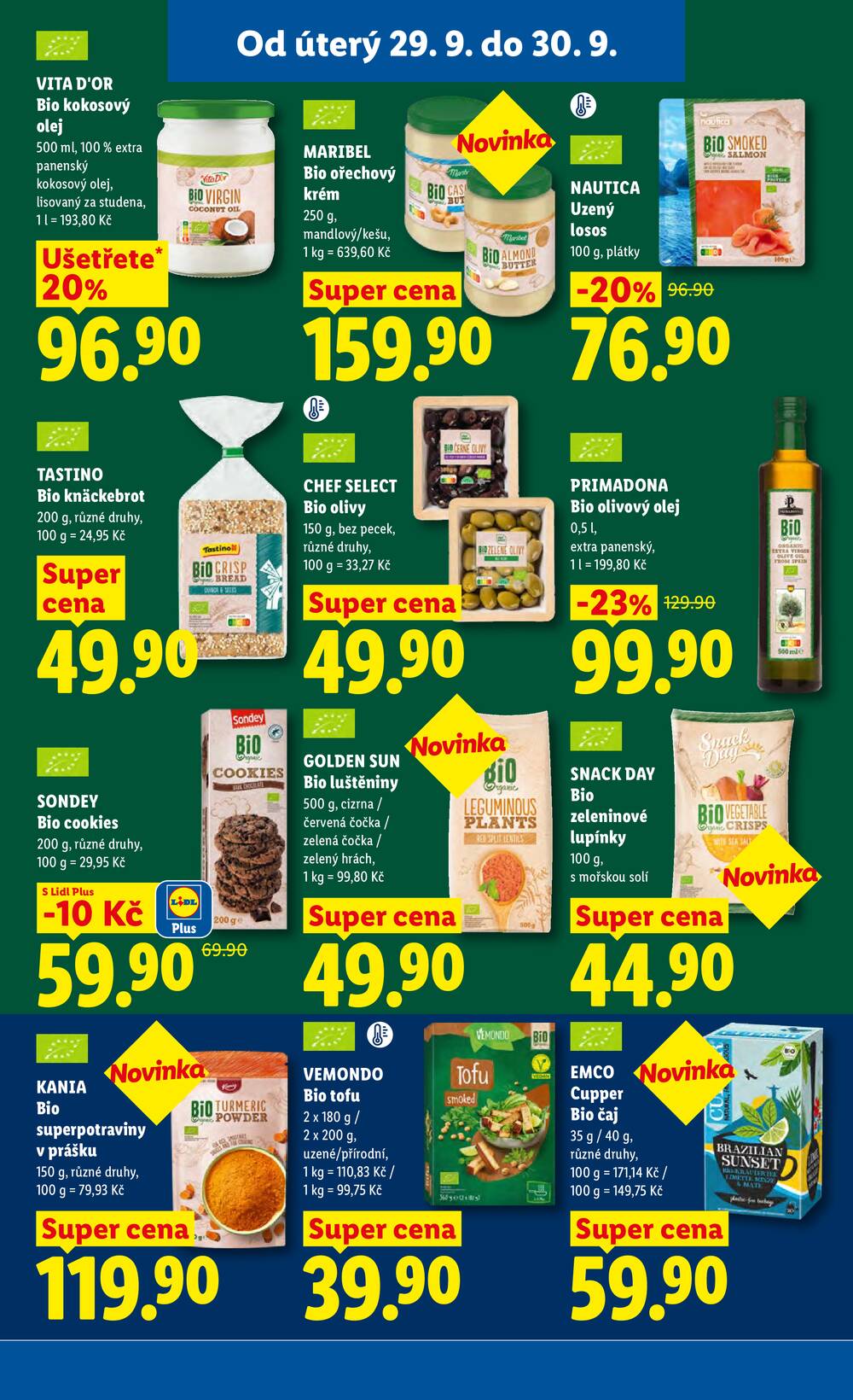 Lidl od 29.9. do 30.9.2026
