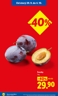 Lidl od 29.9. do 30.9.2026