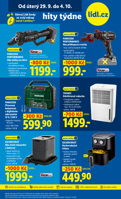 Lidl Čtvrtek od 1.10. do 4.10.2026