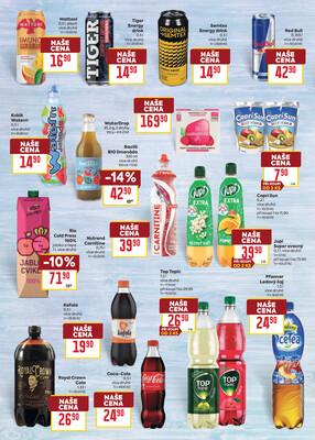 Billa Podzimní nápoje  od 30.9. do 20.10.2026