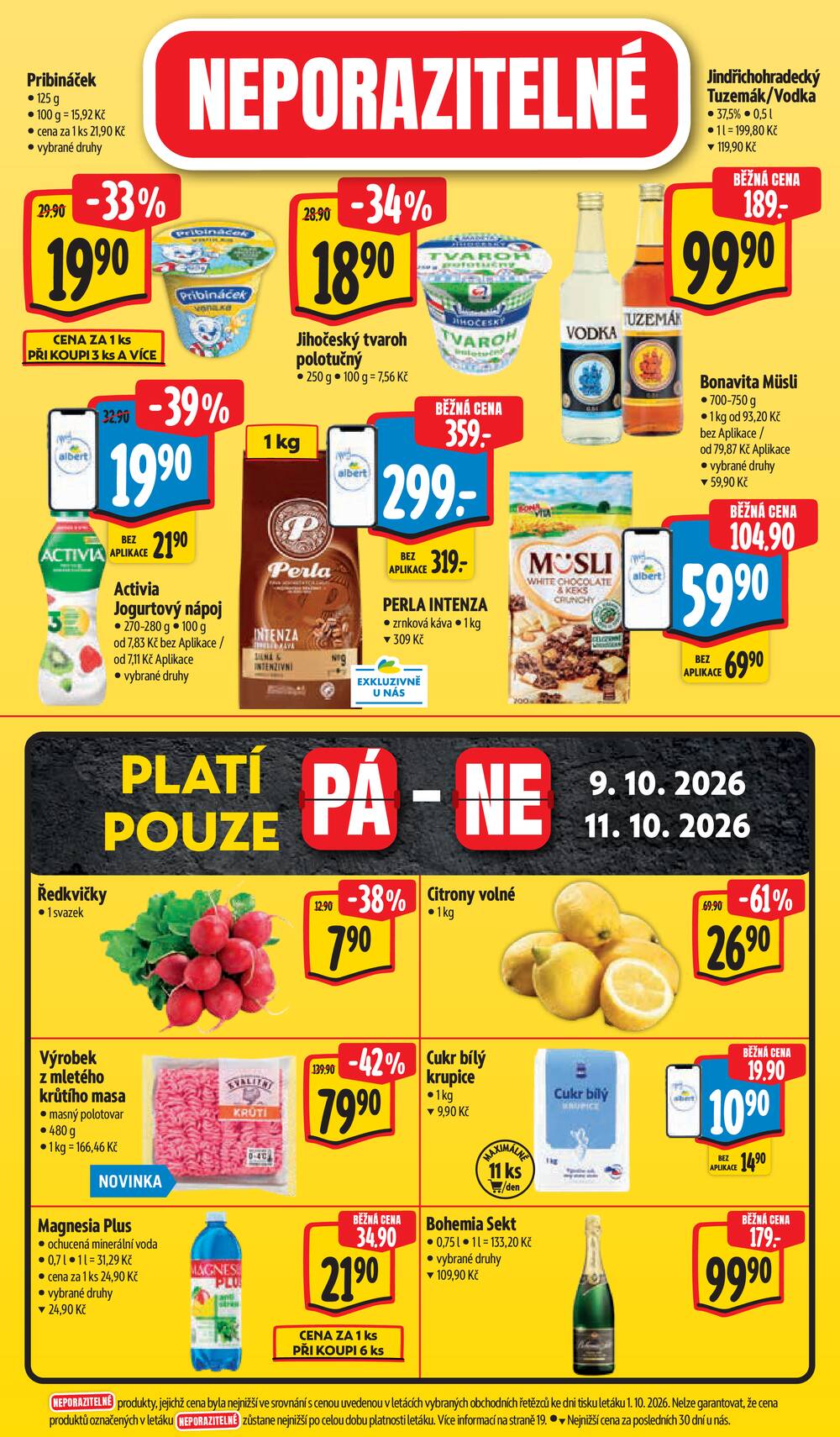 Albert Supermarket od 7.10. do 13.10.2026