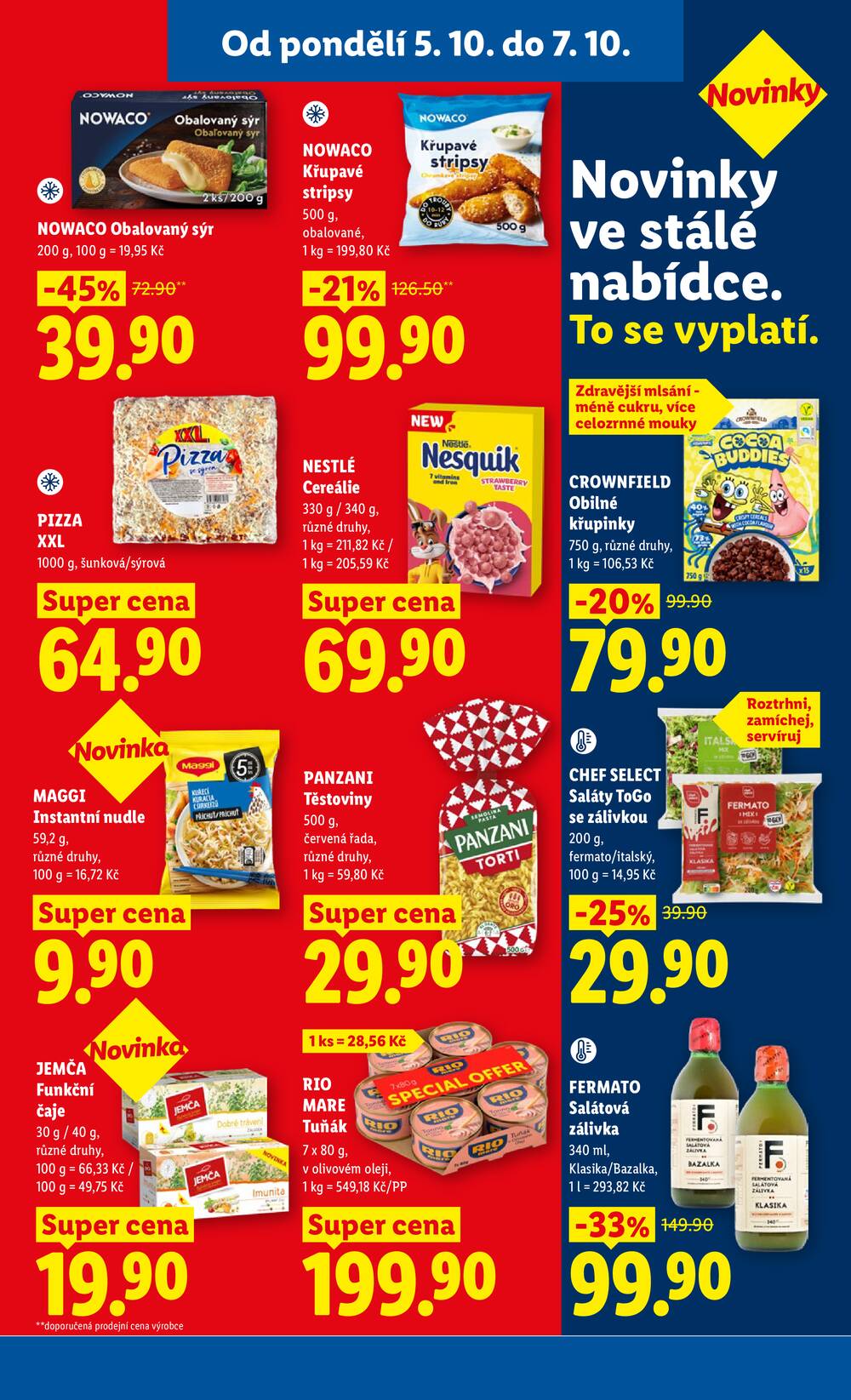 Lidl od 5.10. do 7.10.2026