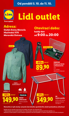Lidl od 5.10. do 7.10.2026