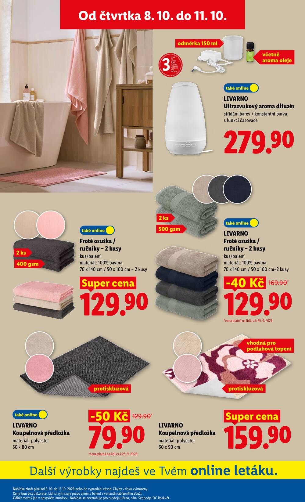 Lidl Spotřební zboží 5.10. - 11.10.
