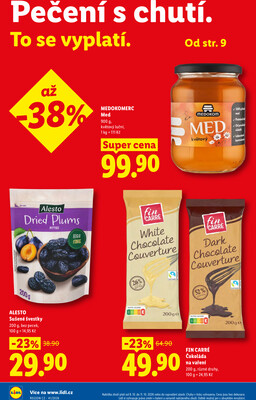 Lidl Čtvrtek od 8.10. do 11.10.2026