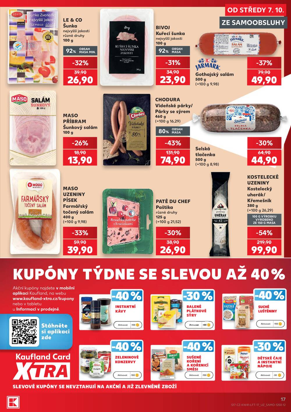 Kaufland 7.10. - 13.10. - Kaufland - Praha 5 (Stodůlky)