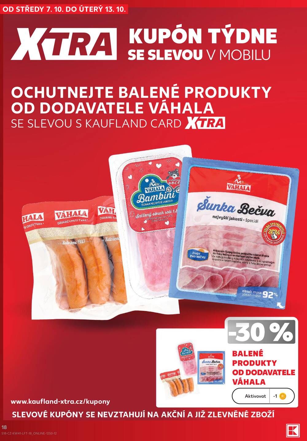 Kaufland 7.10. - 13.10. - Kaufland - Praha 5 (Stodůlky)
