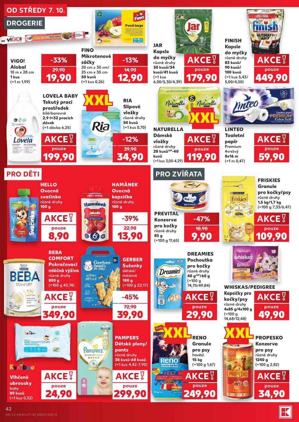 Kaufland 7.10. - 13.10. - Kaufland - Praha 5 (Stodůlky)