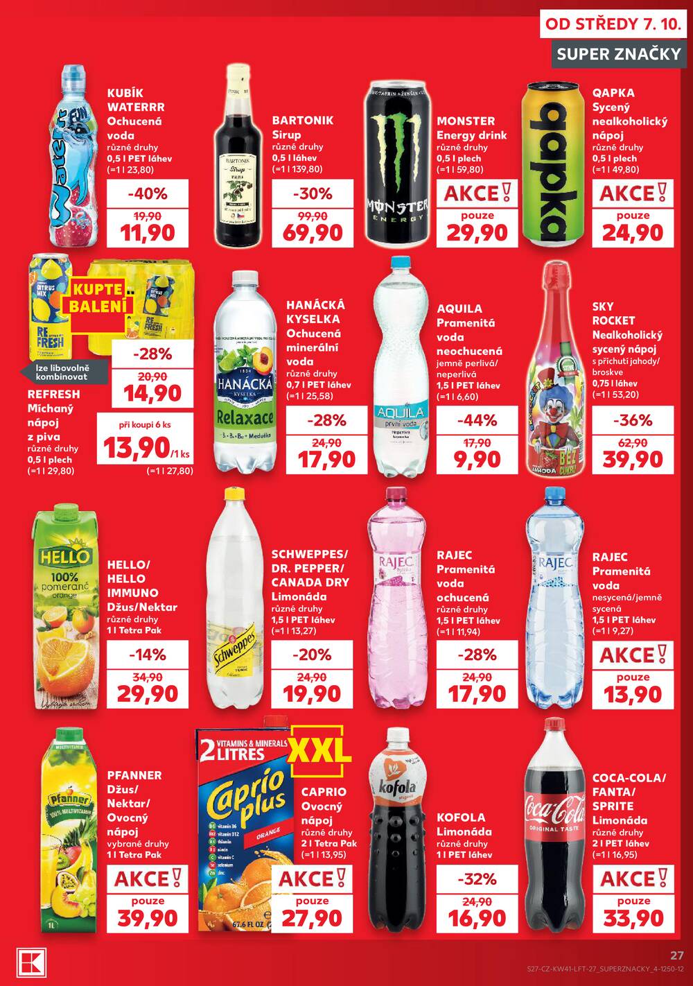 Kaufland 7.10. - 13.10. - Kaufland - Náchod