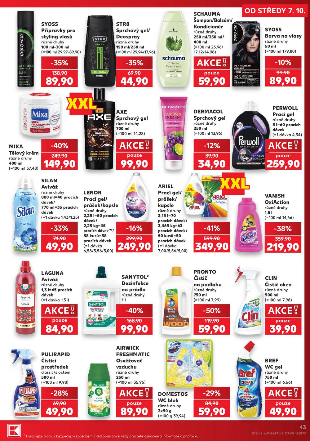 Kaufland 7.10. - 13.10. - Kaufland - Prostějov (Okružní ulice)