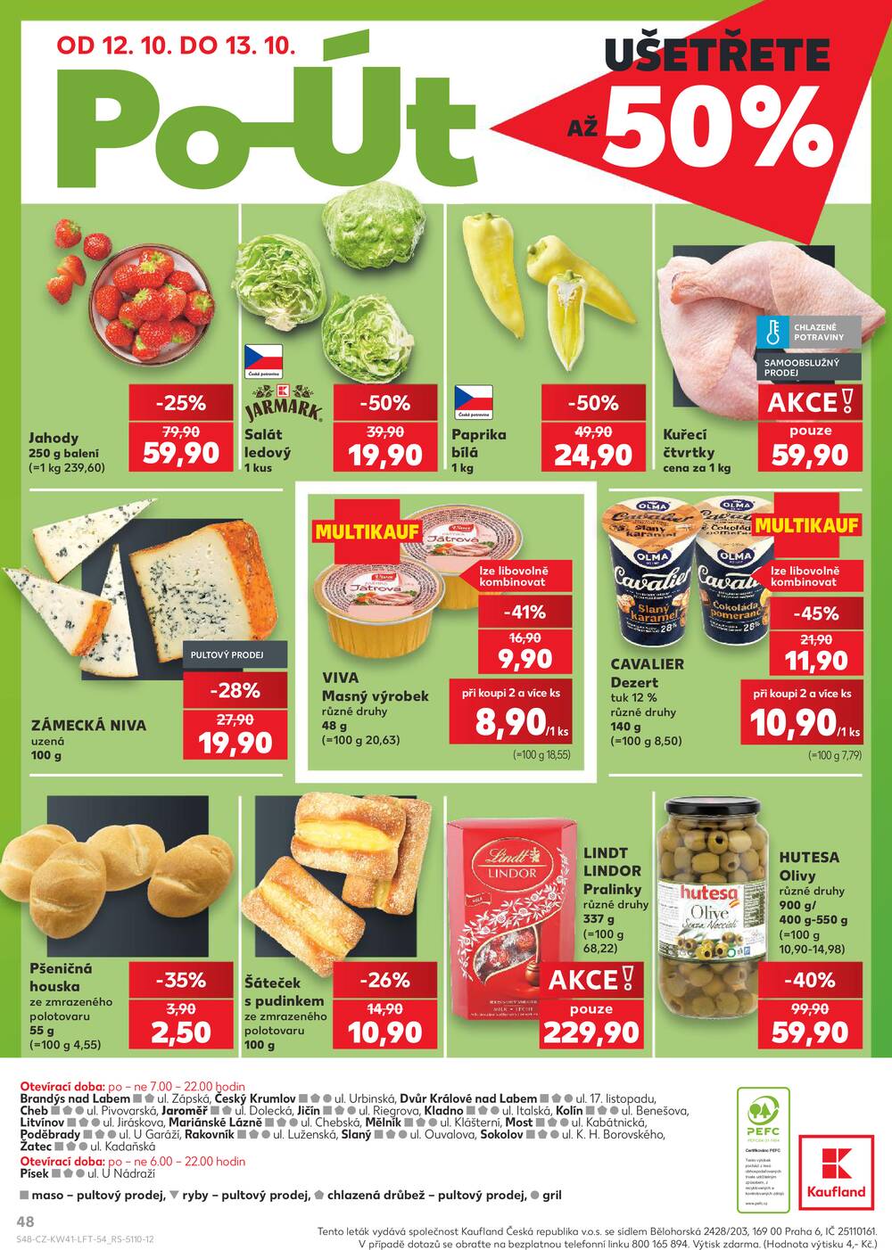 Kaufland 7.10. - 13.10. - Kaufland - Marianské Lázně