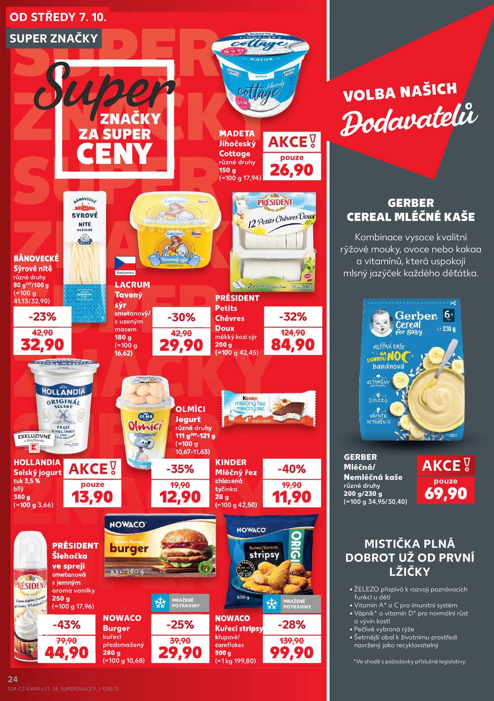 Kaufland 7.10. - 13.10. - Kaufland - Kuřim