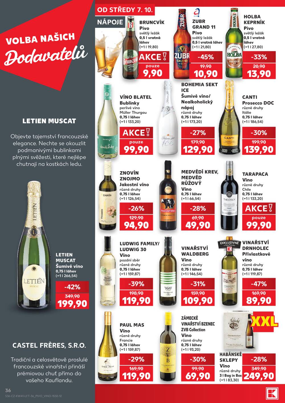 Kaufland 7.10. - 13.10. - Kaufland - Kroměříž