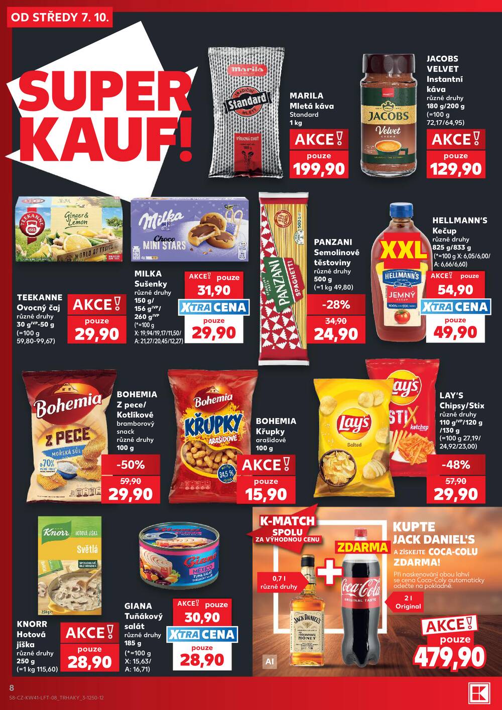 Kaufland 7.10. - 13.10. - Kaufland - Praha 8 (Malý Klín)