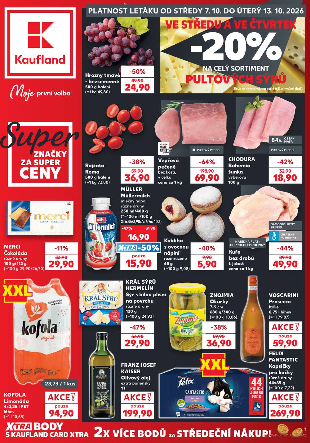 Kaufland 7.10. - 13.10. - Kaufland - Opava - Kateřinky