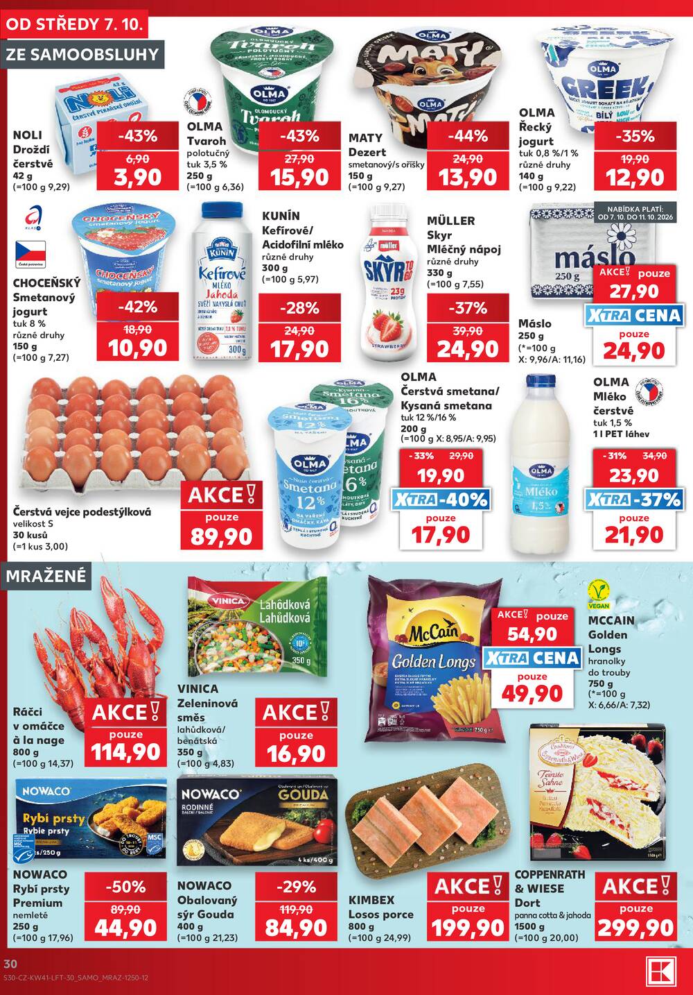Kaufland 7.10. - 13.10. - Kaufland - Opava - Kateřinky