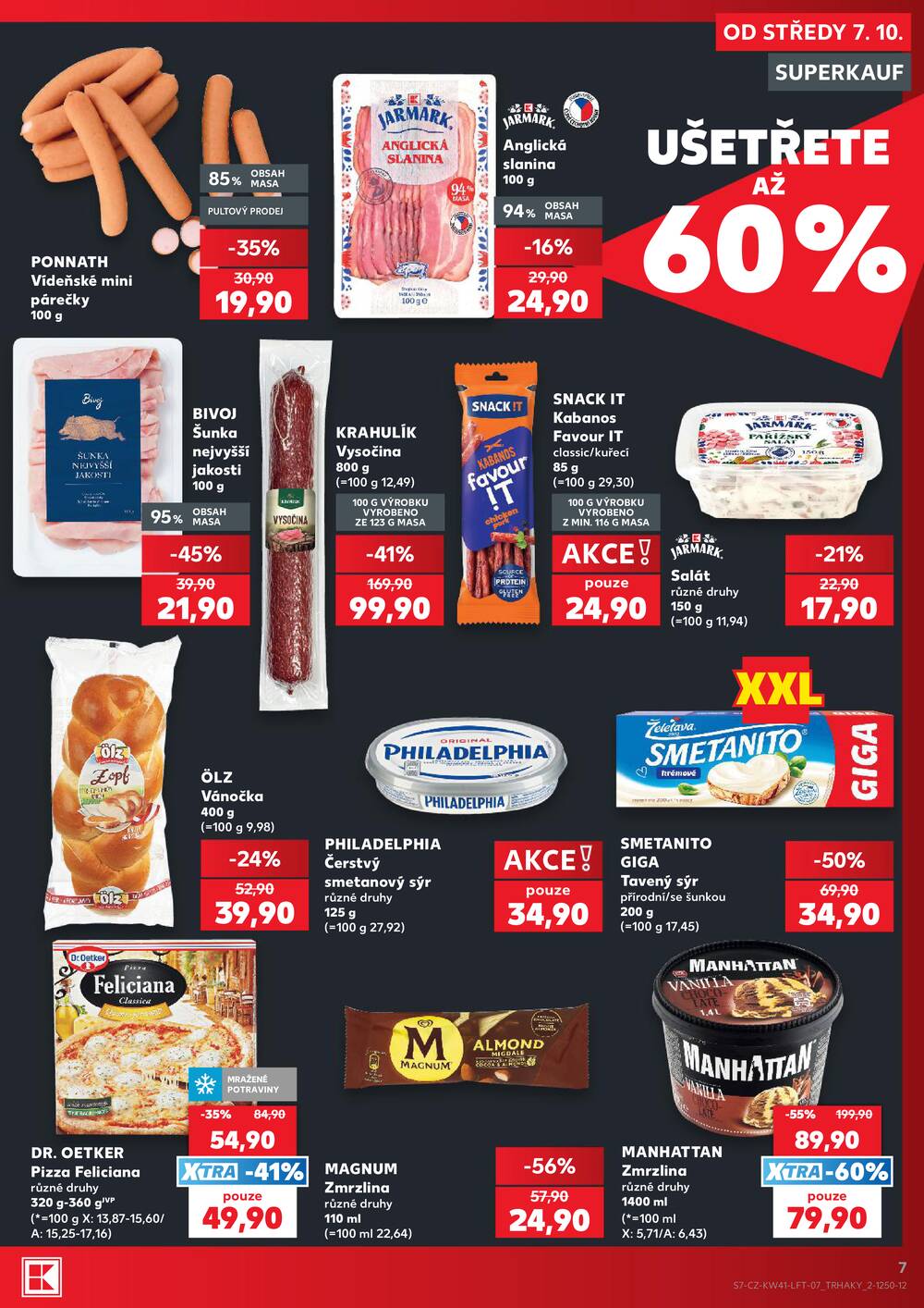 Kaufland 7.10. - 13.10. - Kaufland - Valašské Meziříčí