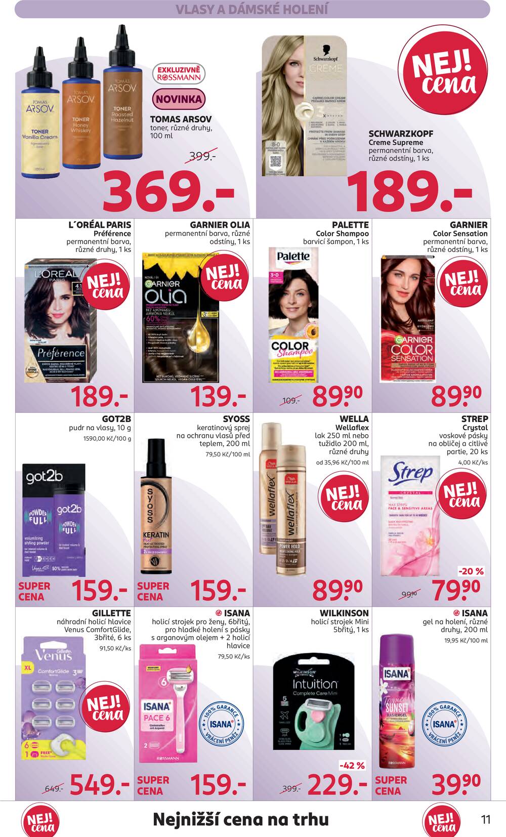 Leták ROSSMANN - ROSSMANN 7.10-20.10.2026 - strana 11 Leták ROSSMANN - ROSSMANN 7.10-20.10.2026 - strana 11