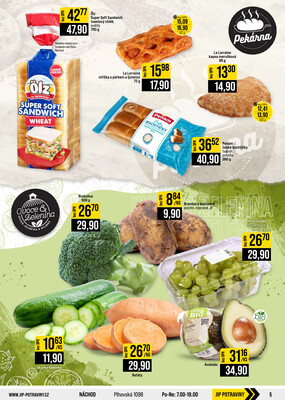 JIP Cash & Carry České Budějovice, Most, Náchod, Polička, Sušice a Svoboda nad Úpou od 7.10. do 13.10.2026