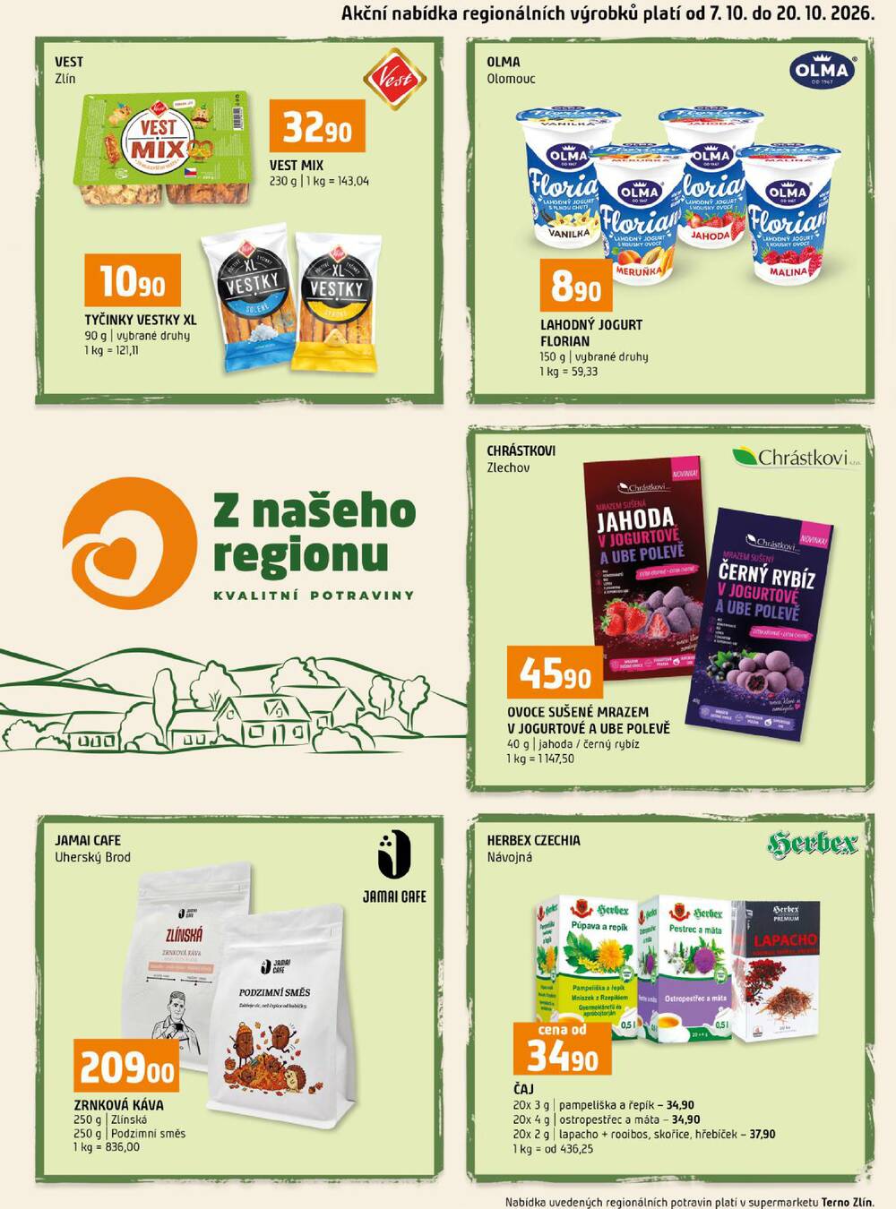 Terno Zlín 7.10. - 13.10.