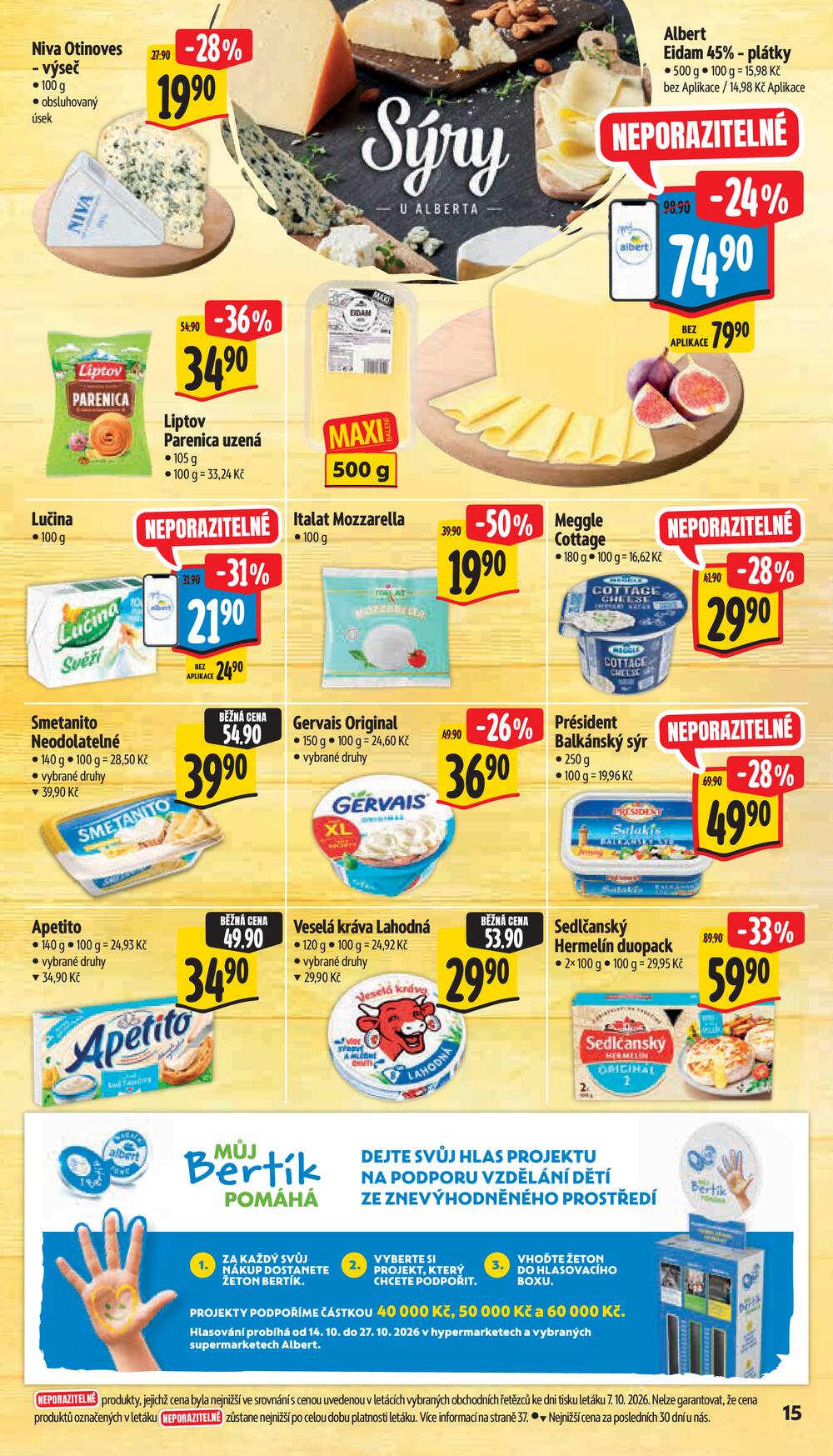 Leták Albert - Albert Hypermarket od 14.10. do 20.10.2026 - strana 19 Leták Albert - Albert Hypermarket od 14.10. do 20.10.2026 - strana 19