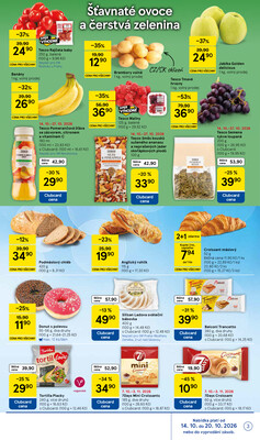Tesco supermarkety od 14.10. do 20.10.2026