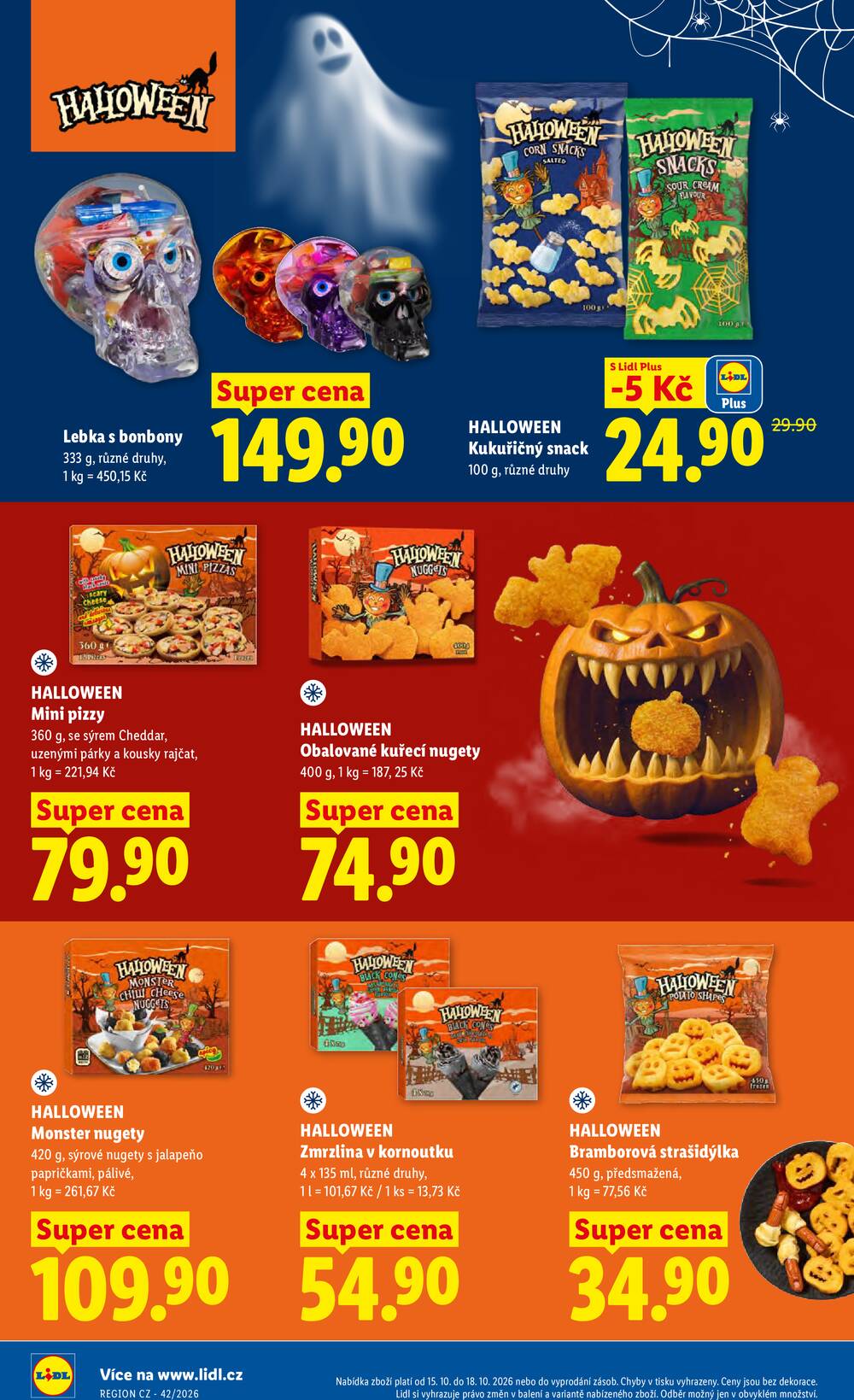 Lidl Čtvrtek od 15.10. do 18.10.2026