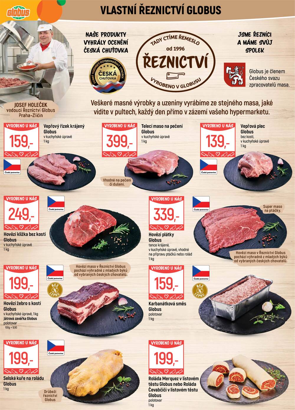 Akční leták Globus 14.10. - 20.10.2026 - Globus Praha - Zličín