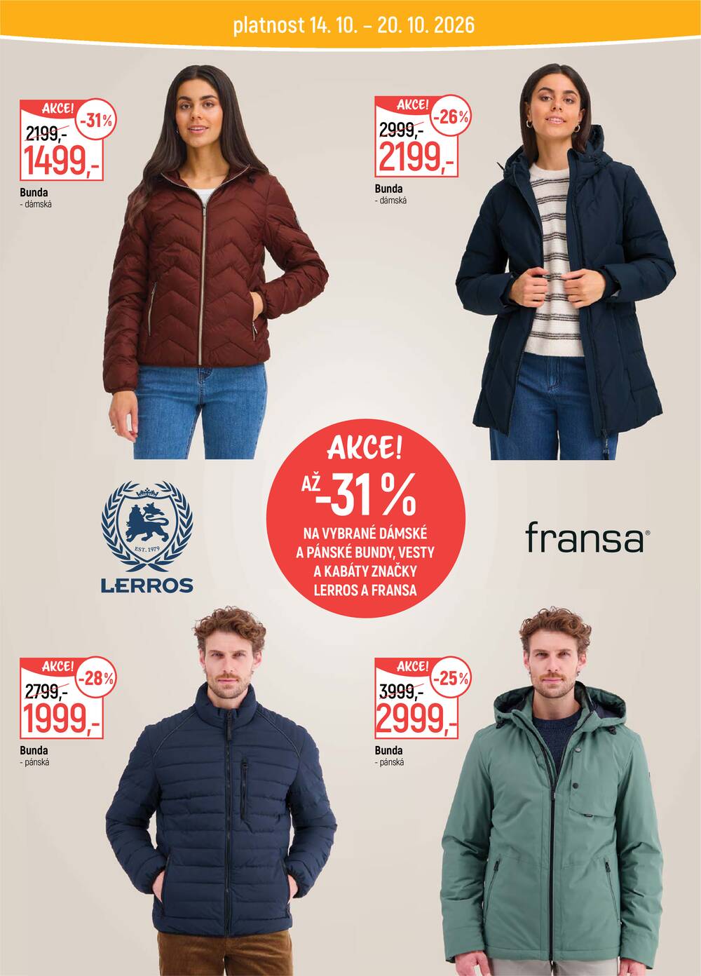 Akční leták Globus 14.10. - 20.10.2026 - Globus Opava