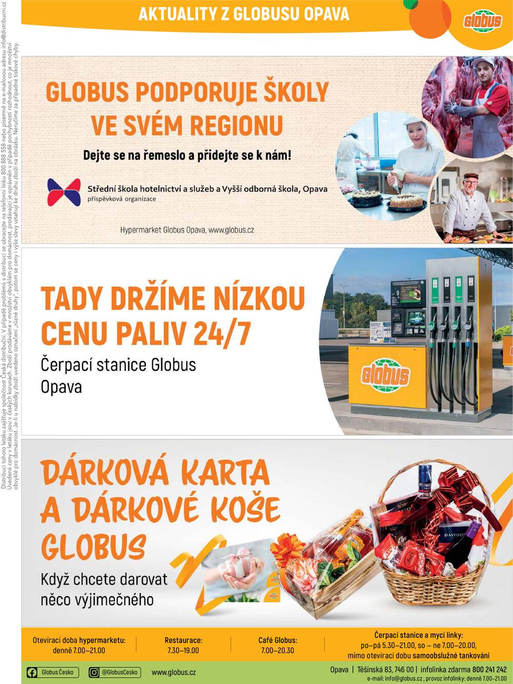 Akční leták Globus 14.10. - 20.10.2026 - Globus Opava