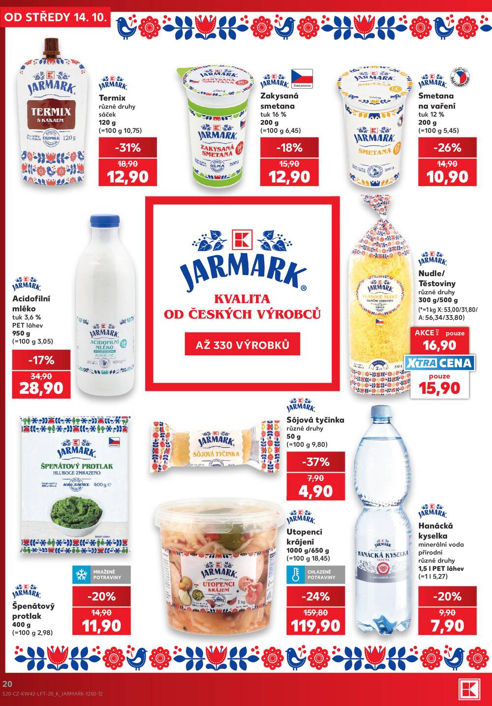 Leták Kaufland - Kaufland 14.10. - 20.10. - Kaufland - Domažlice - strana 20 Leták Kaufland - Kaufland 14.10. - 20.10. - Kaufland - Domažlice - strana 20
