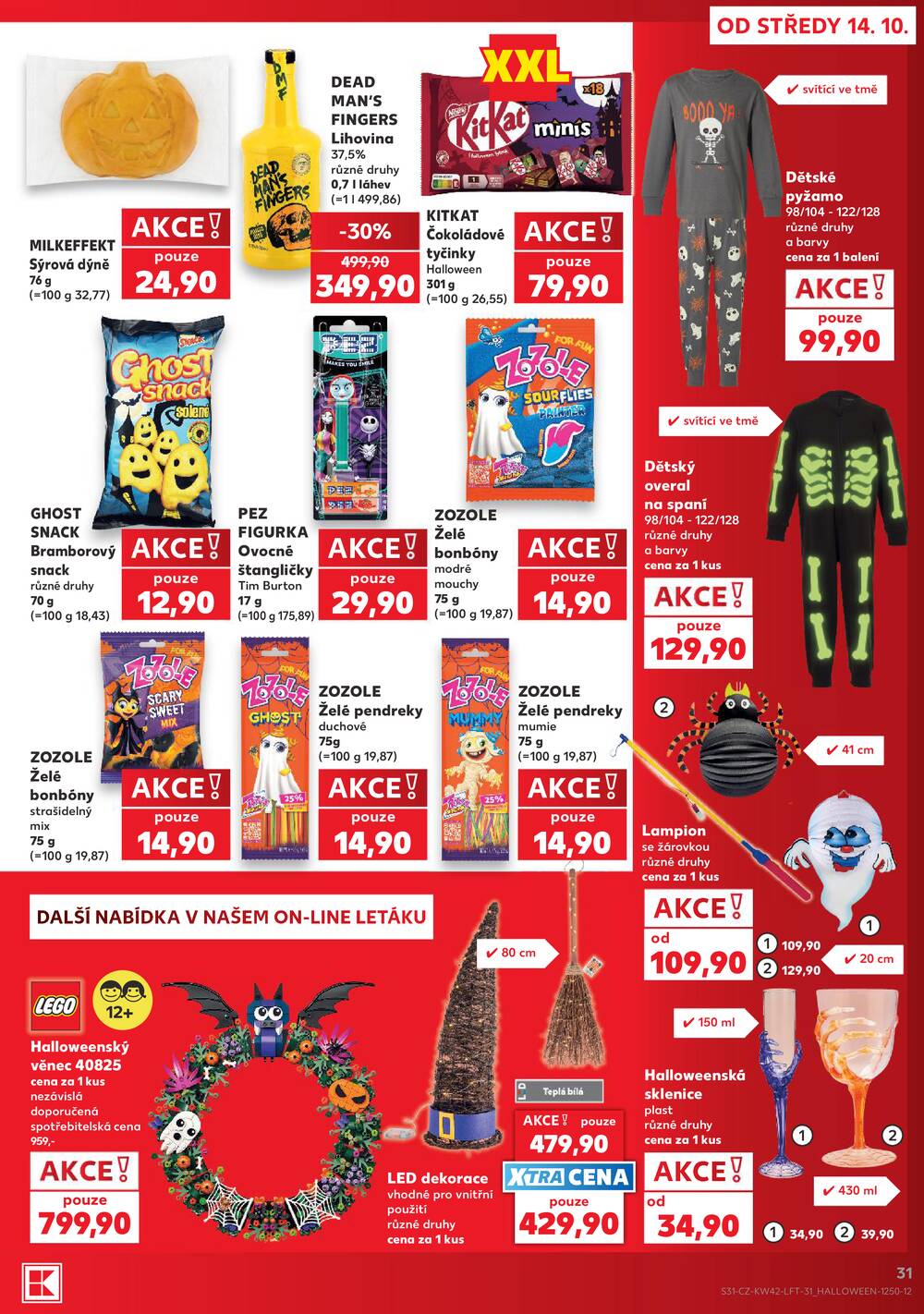 Kaufland 14.10. - 20.10. - Kaufland - Praha 4 (Michle)
