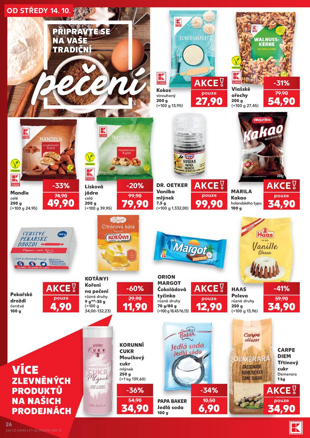 Kaufland 14.10. - 20.10. - Kaufland - Praha 5 (Stodůlky)