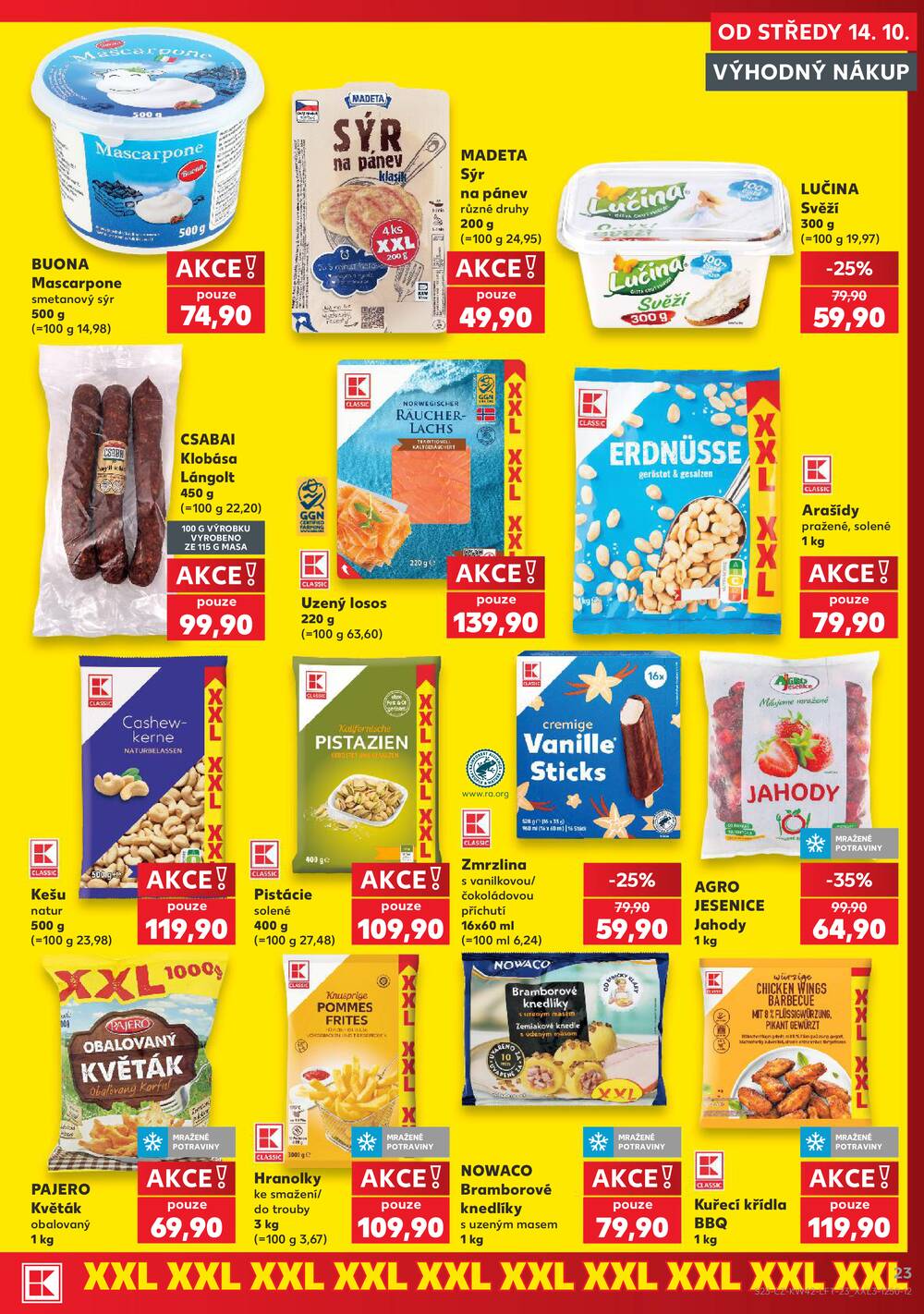 Kaufland 14.10. - 20.10. - Kaufland - Jablonec nad Nisou (Jateční)