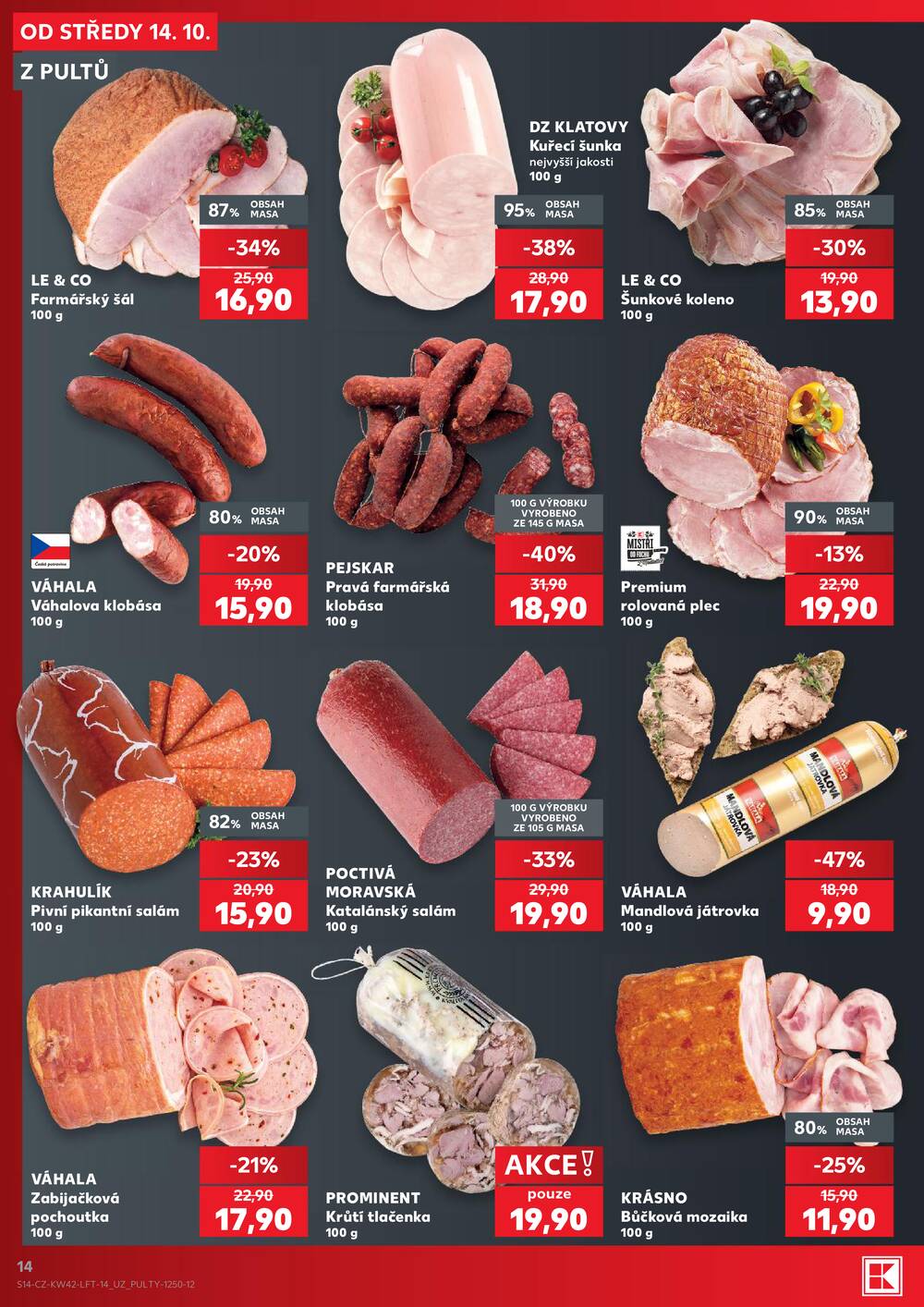 Kaufland 14.10. - 20.10. - Kaufland - Třinec - Lyžbice