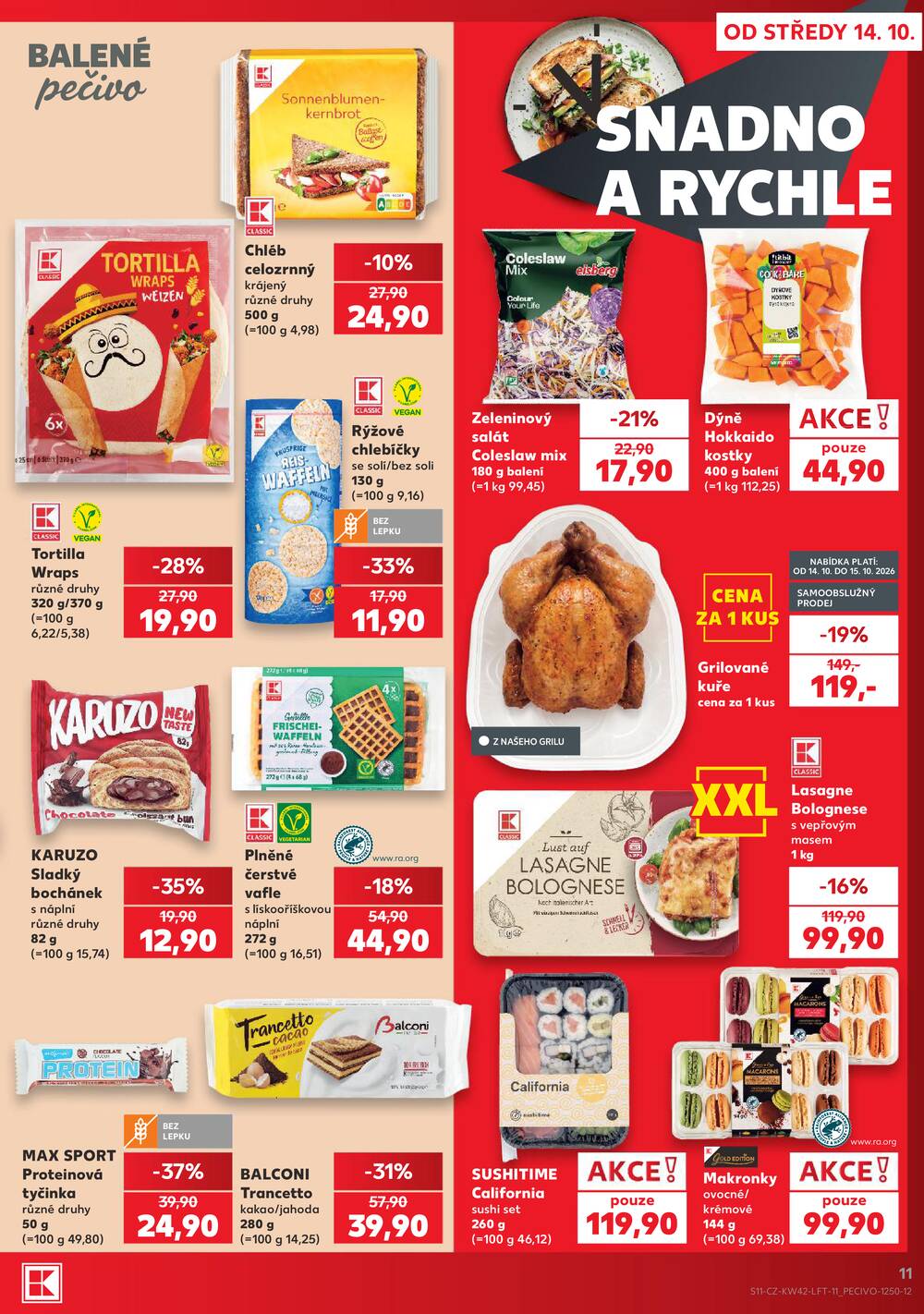 Kaufland 14.10. - 20.10. - Kaufland - Bohumín