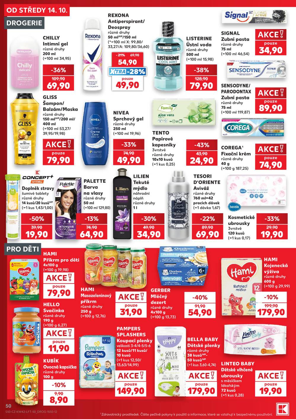 Kaufland 14.10. - 20.10. - Kaufland Poděbrady - U Garáží